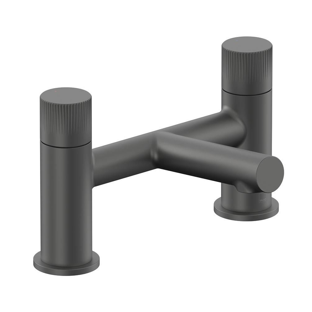 Vado Safari Leverless Pewter Deck Mounted Bath Filler